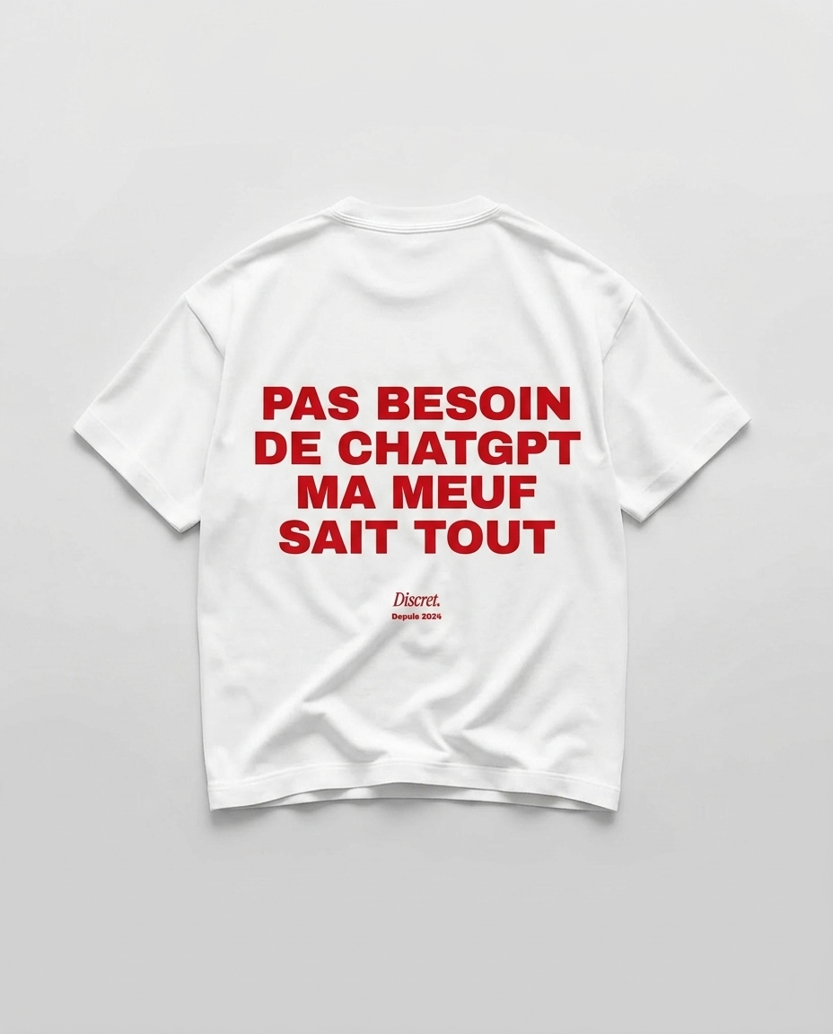 PAS BESOIN DE CHATGPT MA MEUF SAIS TOUT