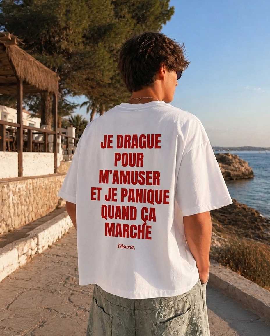 JE DRAGUE POUR M'AMUSER ET JE PANIQUE QUAND ÇA MARCHE