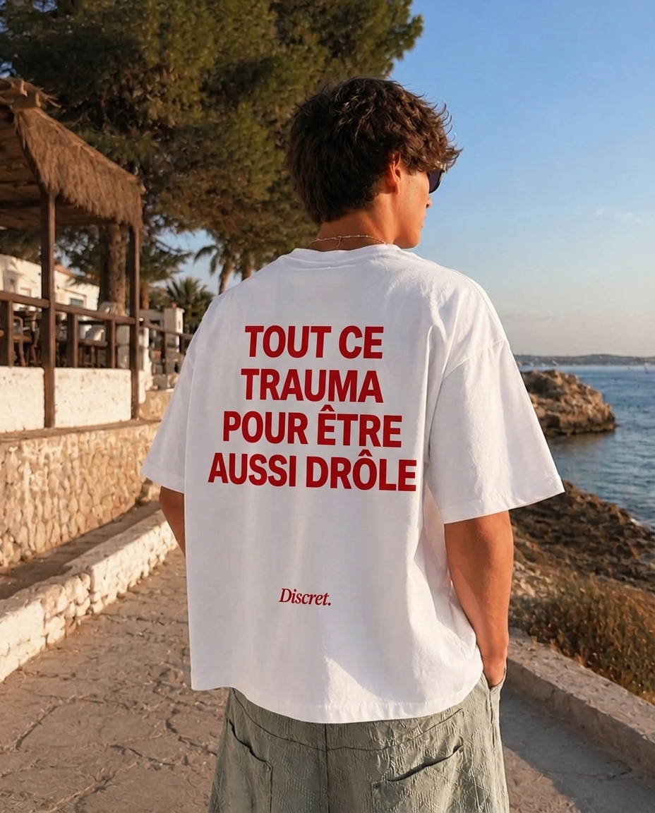 TOUT CE TRAUMA POUR ÊTRE AUSSI DRÔLE
